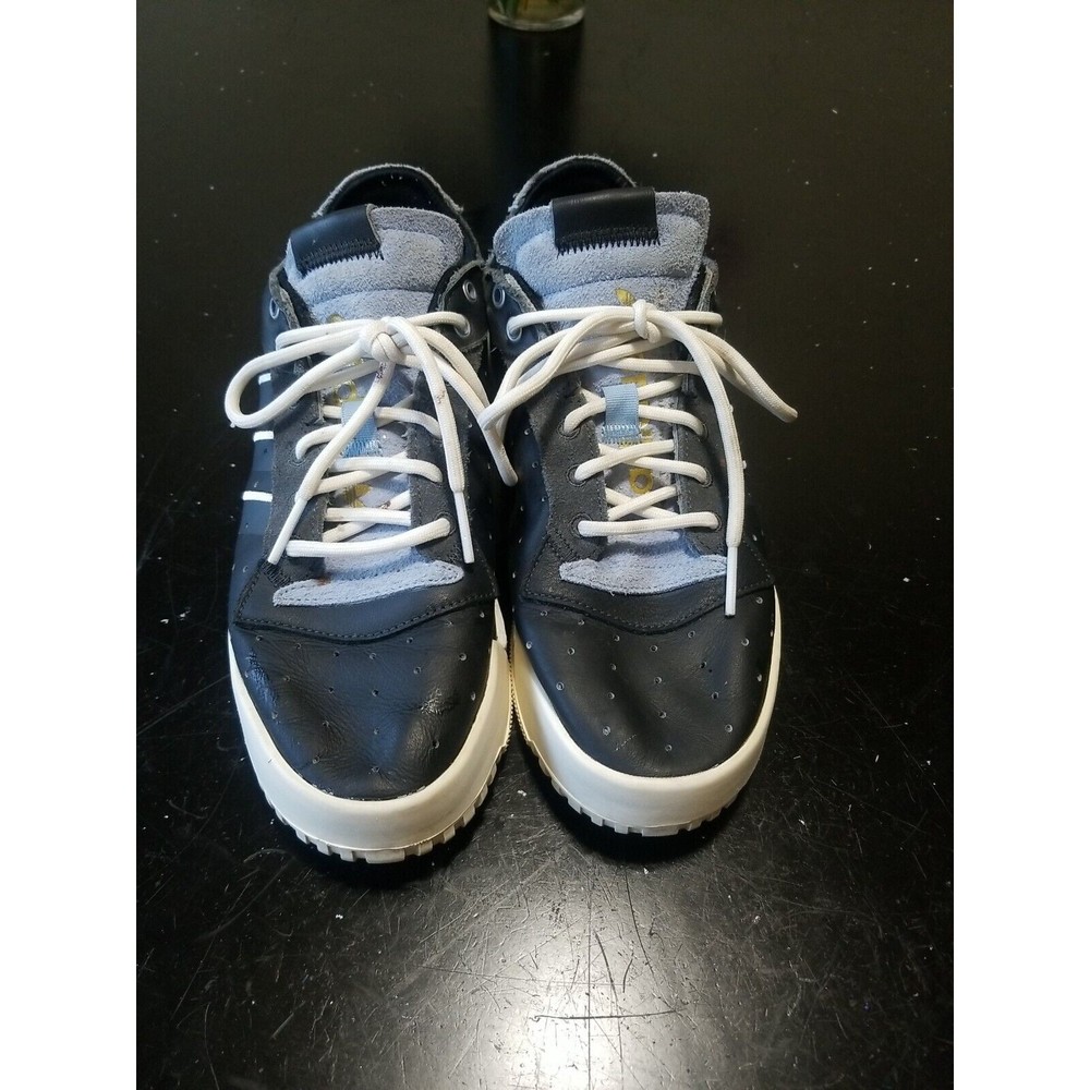 Men’s Adidas EE6377 Rivalry Rm Low Sneakers Shoes Casual - Black / Blue Size 9